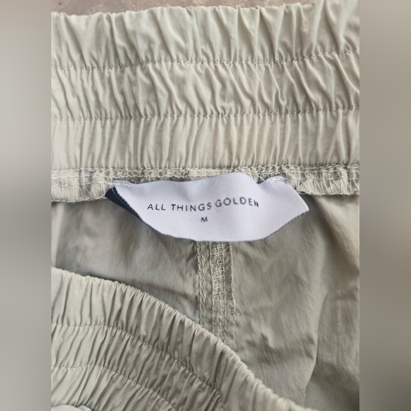 All Things Golden Spray Zip Track Pants Sz M - Picture 4 of 5